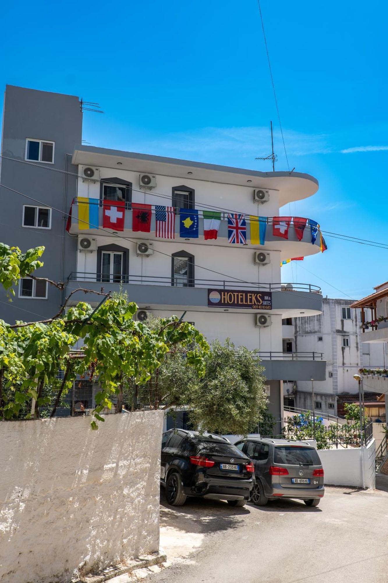 Hoteleks Inn & Suites Sarande Bagian luar foto